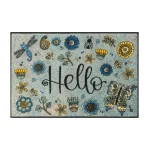 duru kilimelis su drugeliu ir uzrasu