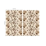 Užuolaidos dieninės rudos margos išmatavimai 1