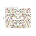 Margos gėlėtos dieninės užuolaidos 1