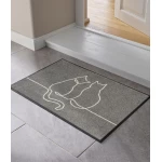 Durų kilimėlis Kleen-Tex Wash+Dry Lovetails 1