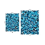 Flisiniai pledai su drugeliu raštu 1