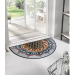 durų kilimėlis namams pusmėnulio forma gyvenimo gėlė 1