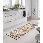 kiliminis takelis virtuvei ilgas sviesios spalvos 1