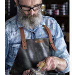 Odinė prijuostė Bovine Black BBQ2 SA390141 BL 1