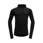 juoda term o palaidinė vyrams su kapišonu