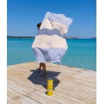 stilingas dryžuotas paplūdimio rankšluostis 1