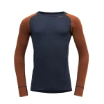 tamsi termo palaidinė vyrams Devold