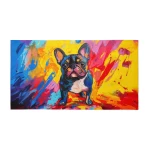 Paplūdimio rankšluostis Prancūzų buldogas 25-300