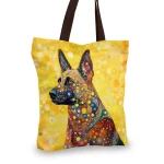 Stilingi pirkinių krepšiai šunų mylėtojams