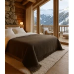 Vienspalvis vilnonis lovos užtiesalas Scandimama 21 1