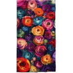 stilingas rankšluostis vasarai gėlės