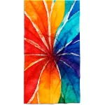 stilingas paplūdimio rankšluostis