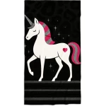 juodas papludimio ranksluostis vienaragis