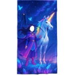 Rankšluostis su jūsų veidu, Super girl