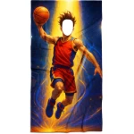 Rankšluostis su jūsų veidu, Basketball player