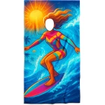 Rankšluostis su jūsų veidu, Surfer girl