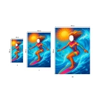 Rankšluostis su jūsų veidu, Surfer girl 1