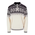 raštuotas vilnonis megztinis vyrams