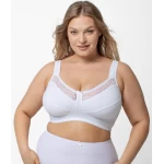 balta liemenėlė didelei krūtinei