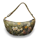vasariška moteriška rankinė su gėlėmis