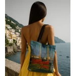 rankinė krepšys su laivais ir jachtomis 1