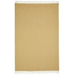 Vilnonis pledas su rombais Scandimama Sunflower Yellow 875 1