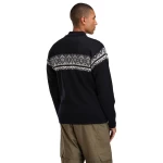 juodas megztinis vyrams užsegamas dale of norway 2