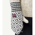 vilnonės raštuotos pirštinės devold 1