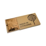 Medinė graviruota pjaustymo lentelė dovanų dežutėje Warsaw 1