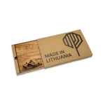 Graviruota medinė pjaustymo lentelė Sydney ir dovanų dėžutė 1