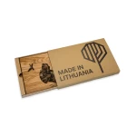 Medinė pjaustymo lentelė Šuo ir dovanų dėžutė 1