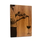 Personalizuota graviruota pjaustymo lentelė Vynas