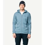 Merino vilnos džemperis vyrams su kapišonu Devold Everyday Skyblue 1