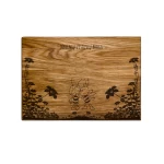 Medinė pjaustymo lentelė su graviūra 2