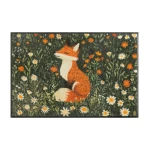 Durų kilimėliis su lape Floral Fox