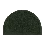 Tamsiai Žalias durų kilimėlis Halfmoon Midnight Green