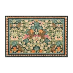 Margas durų kilimėlis Garden Luxe Blue