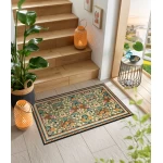 Spalvingas durų kilimėlis Garden Luxe Blue 1