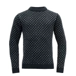 megztinis moterims devold vilnonis tamsiai mėlynas