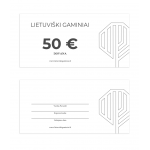lietuviški gaminiai dovanų kuponas 50 eur 1