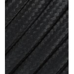 Juodas tekstilinis kabelis 2x0,75 mm² 1