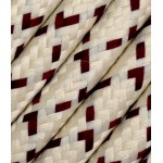 Tekstilinis kabelis 2x0,75 mm², spalvotas 1