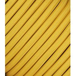 Tekstilinis kabelis 2x0,75 mm², geltonas 2
