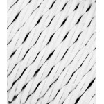 Pintas baltas trigyslis tekstilinis kabelis  3 x 1,5 mm²