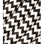 Tekstilinis kabelis 2x0,75 mm², juoda/balta 1