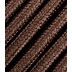 Rudas trigyslis tekstilinis kabelis 3x2,5 mm² 1