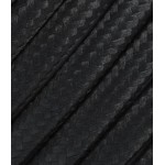 Juodas tekstilinis kabelis 2x1,5 mm² 1