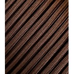 Rudas trigyslis tekstilinis kabelis 3x1,5 mm²