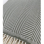 Merino vilnos pledas Forest green 2