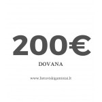 Dovanų kuponas 200 EUR vertės